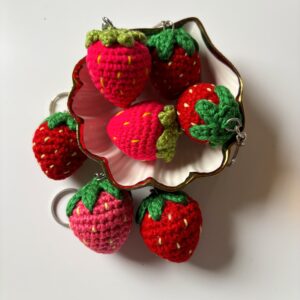 Strawberry Keychain
