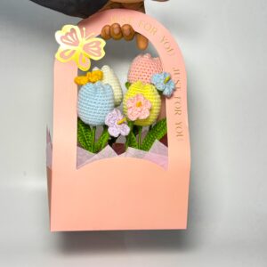 Pastel Tulip Basket