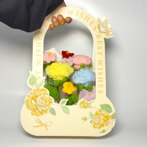 Pastel Rose Basket