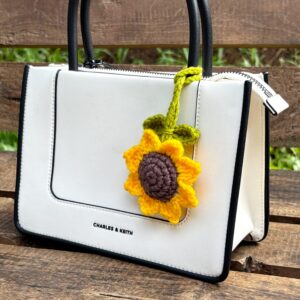 Sunflower Bagcharm