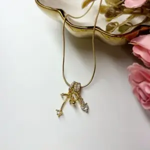 Bow Charm Neckalce