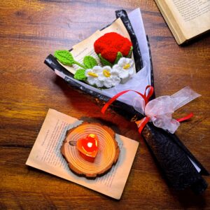 Eternal Blossom Crochet Bouquet