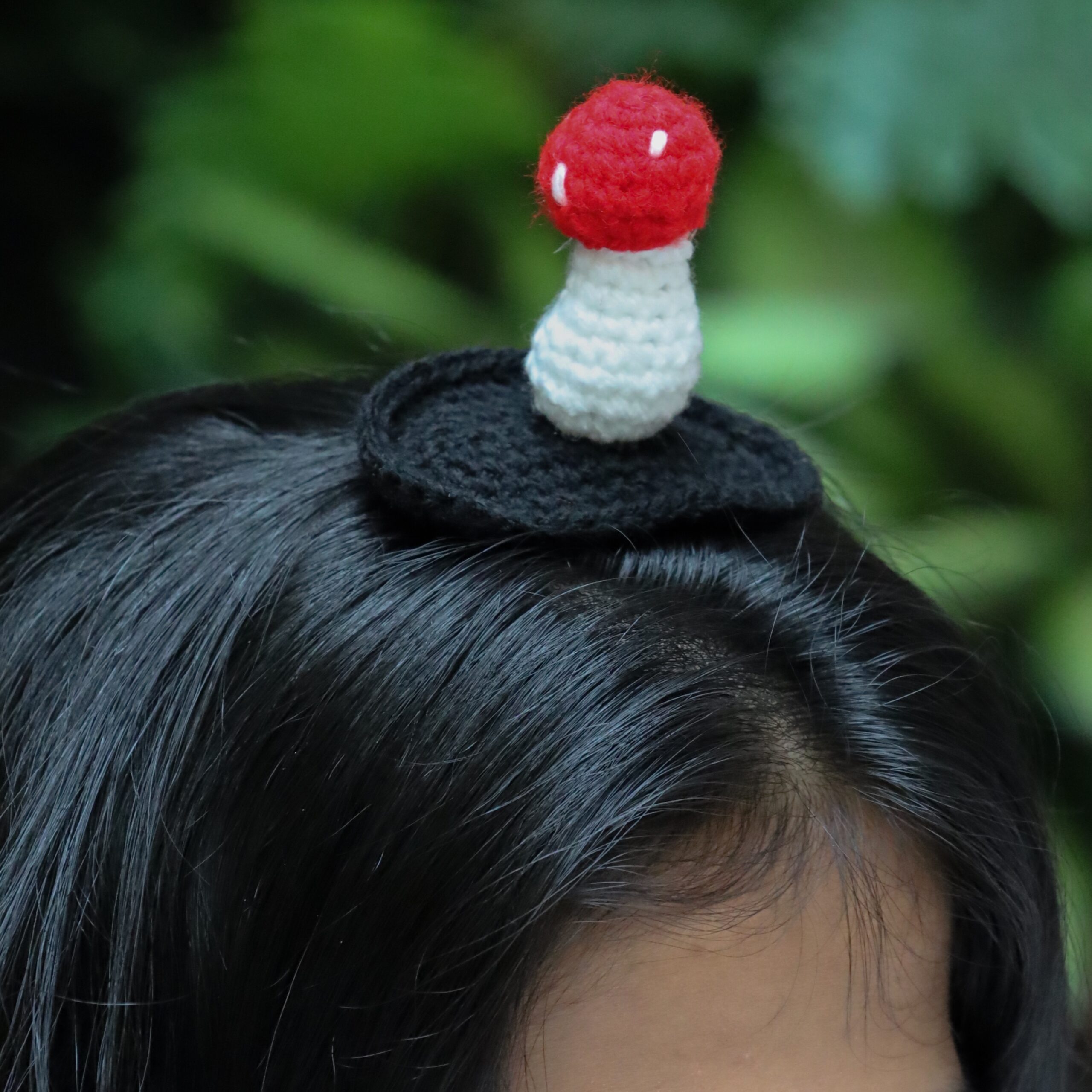 mushroom Hairclip