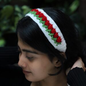 tulip Crochet Hairband