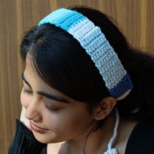 shades of blue Hairband