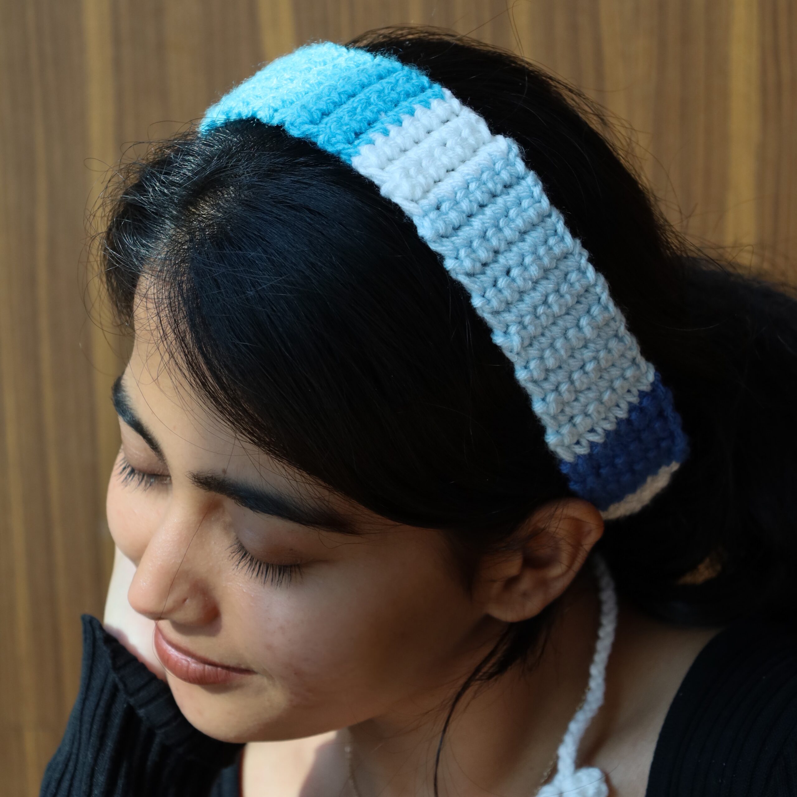 shades of blue Hairband