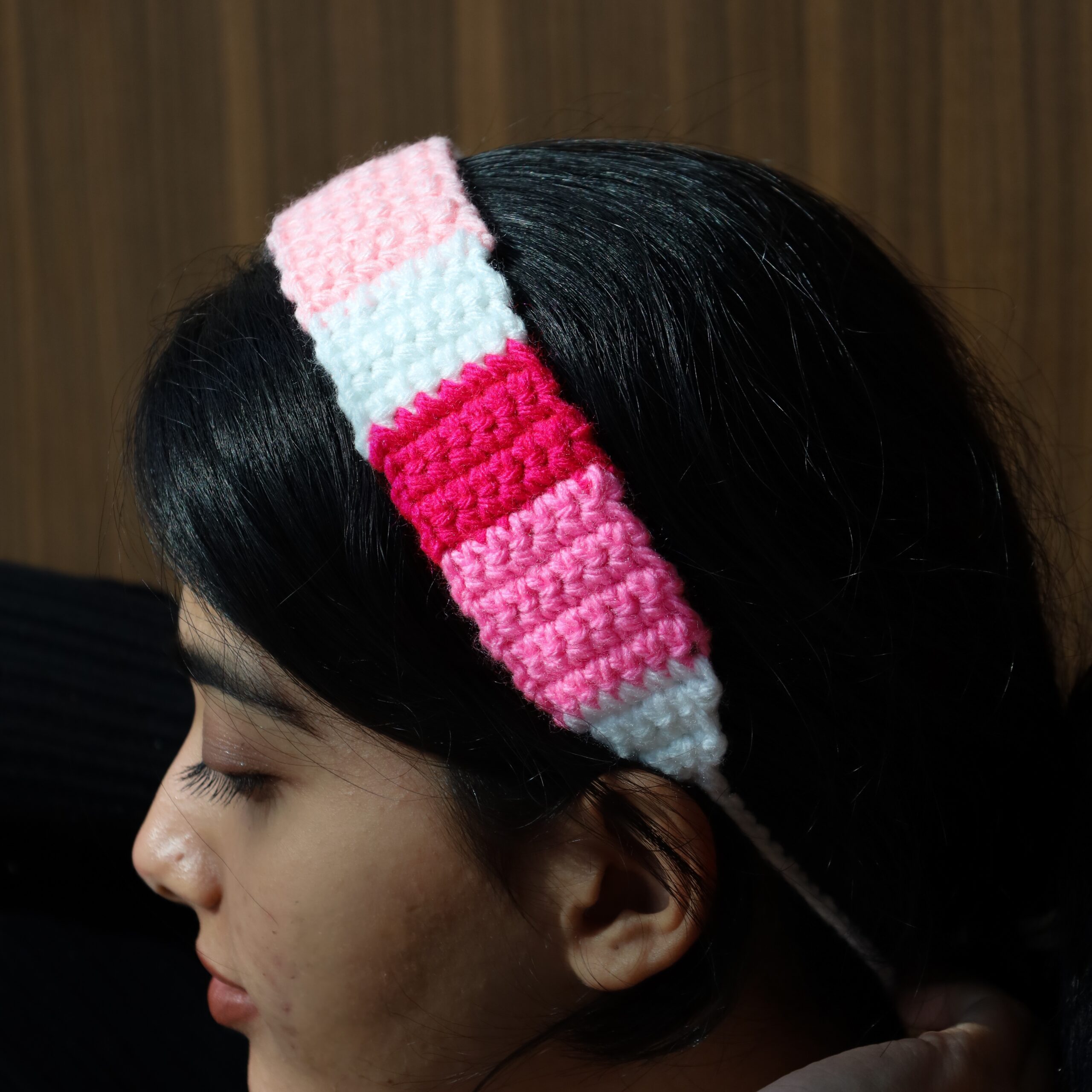 shades of pink Hairband