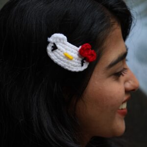 Hello kitty hairclip