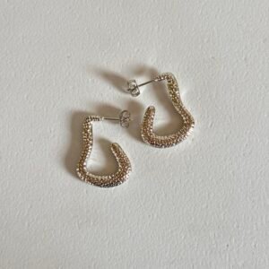 Minimal Chic Silver Hoops