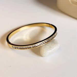 Diamond Studded Bracelet (Thin wrist)