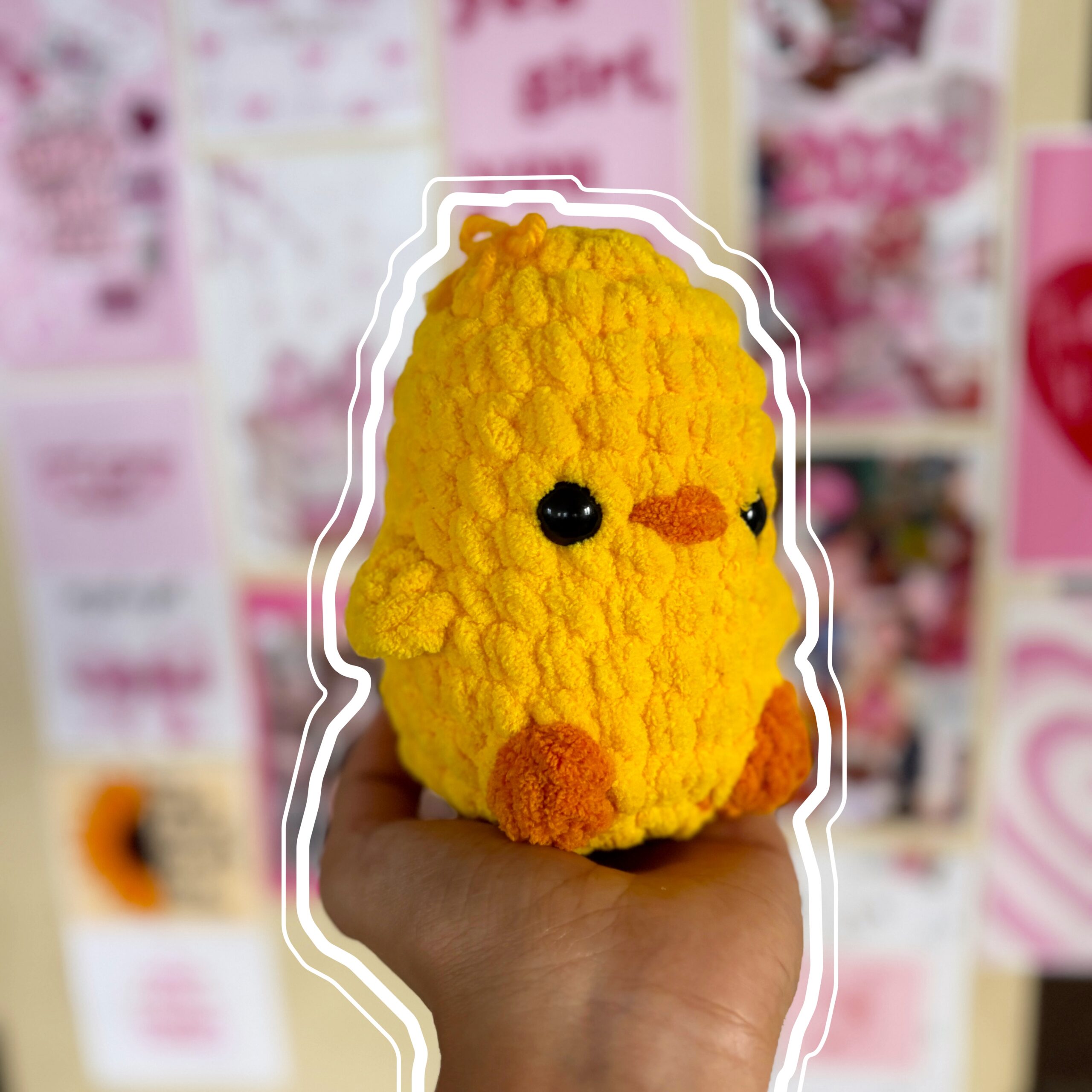 Mini Chick plushie 2.0 - Image 2