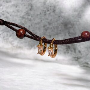 Diamond Bar Hoop