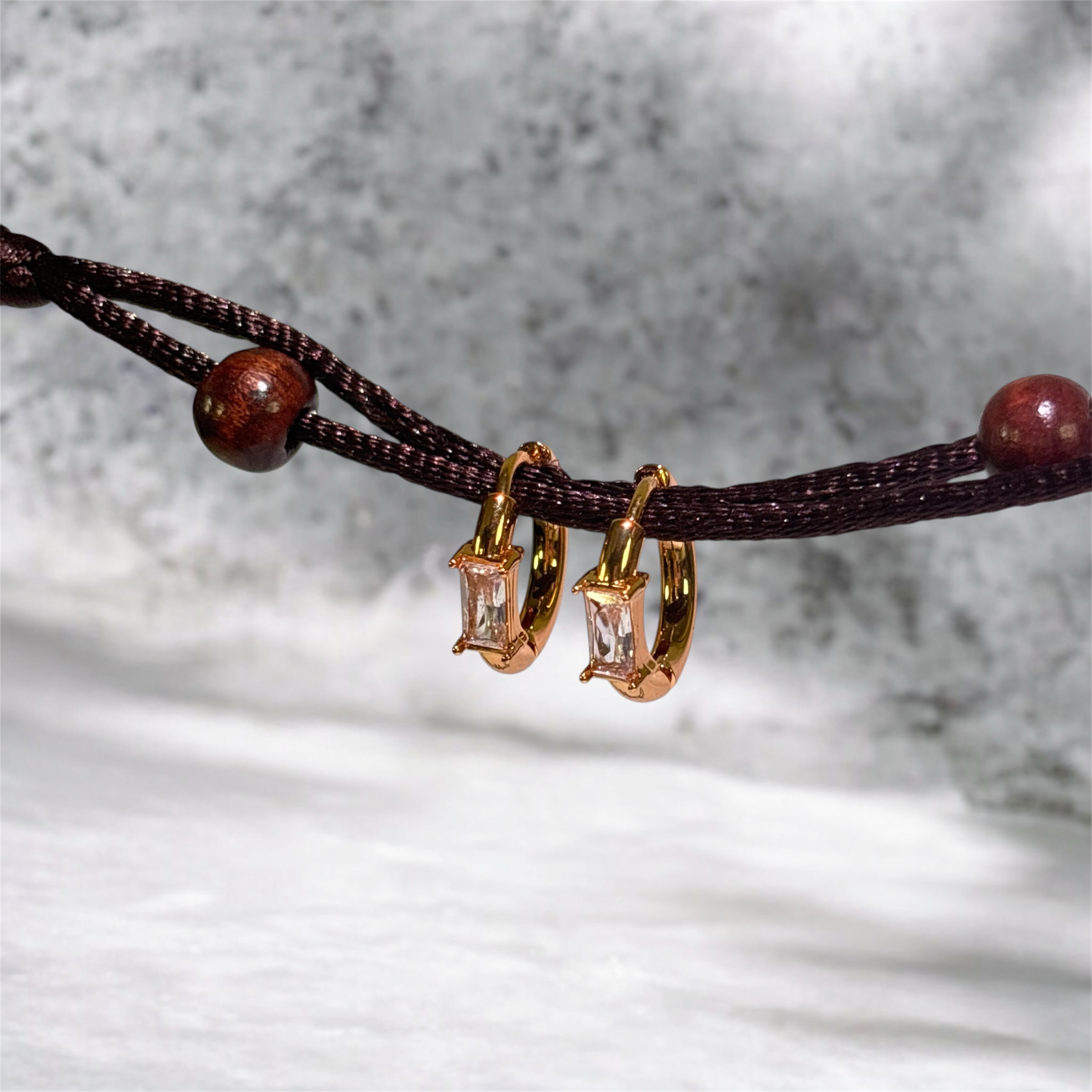 Diamond Bar Hoop