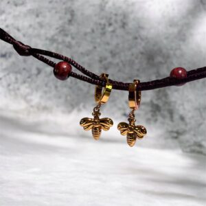 Golden Bee Luxe Drop Earring