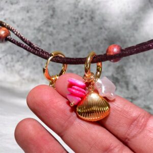 Seashell Charm Drops