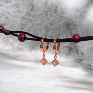 Ivory Princess Hoop