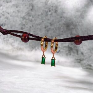 Emerald Muse Hoop