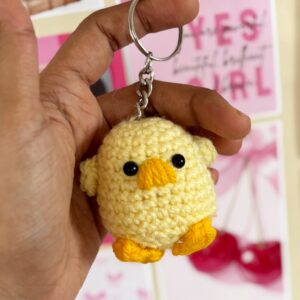 chick keychain