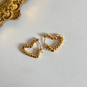 Heart felt Earring