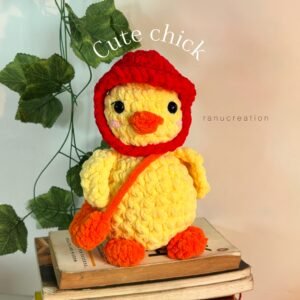 Chick crochet plushie