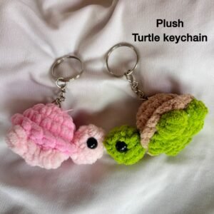 Turtle Plush Keychain