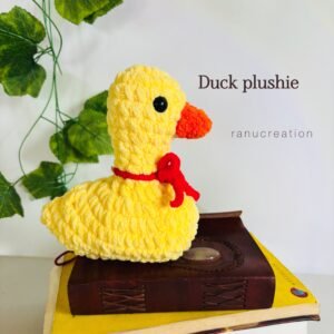 Duck crochet plushie