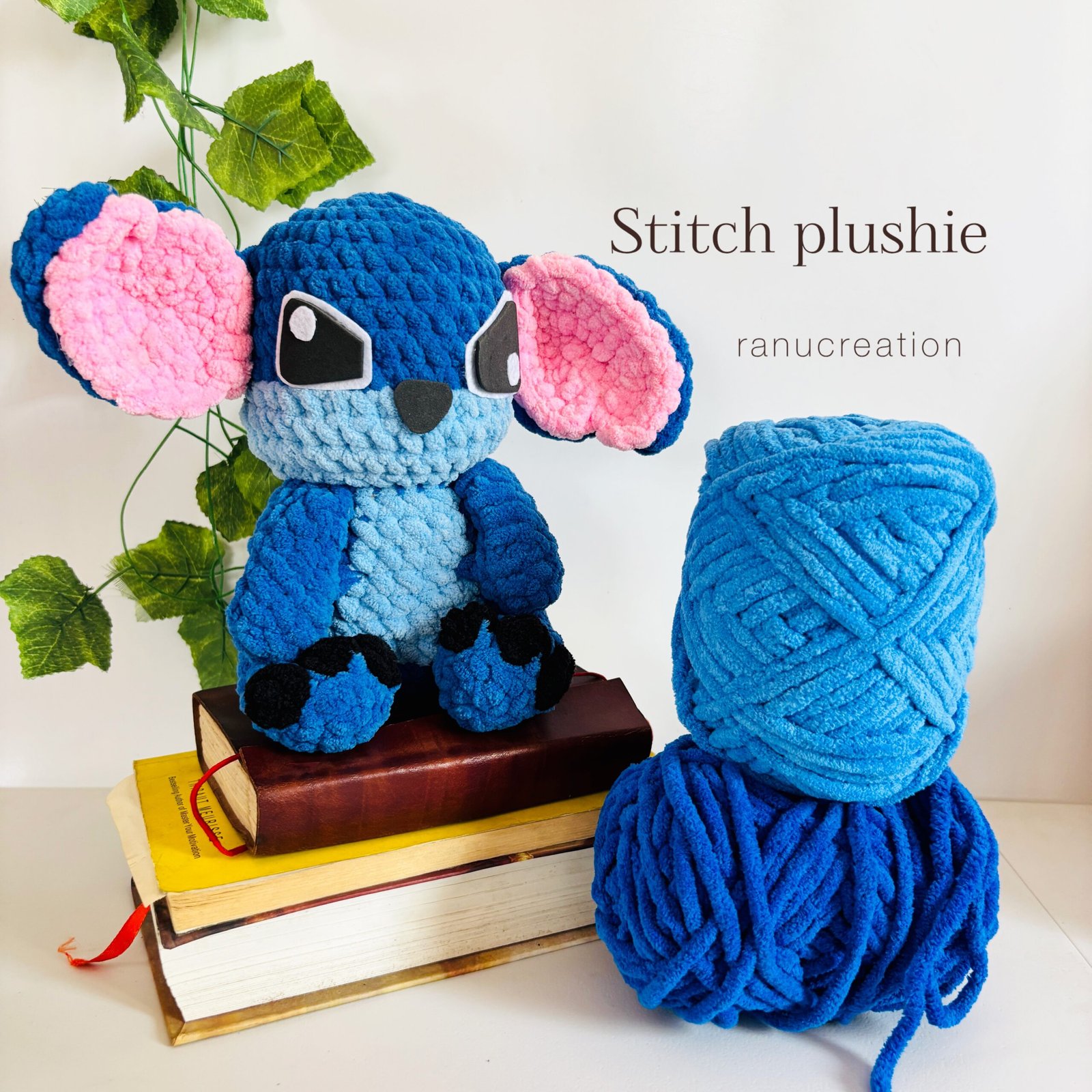 Stitch crochet plushie