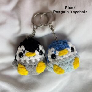 Penguin plush Keychain
