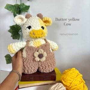 Butter Yellow crochet plushie