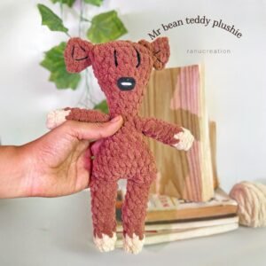 Mr Bean Teddy crochet plushie